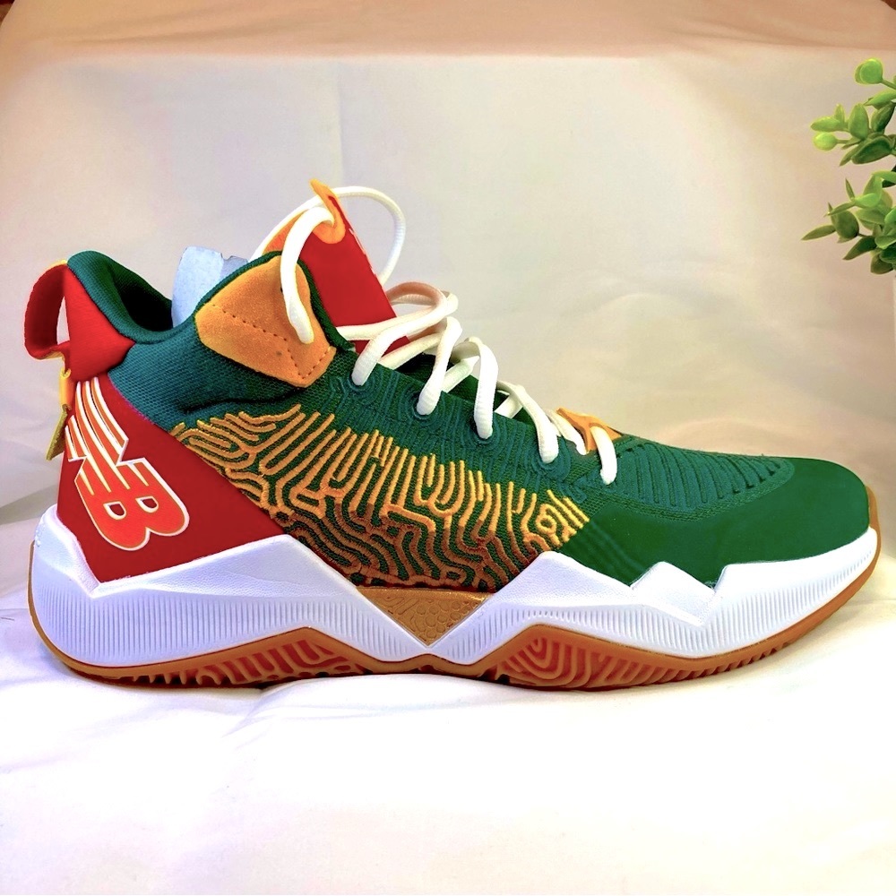 💥New Balance (BRAND NEW) Green & Red Basketball shoes Dejounte Murray x Two WXY